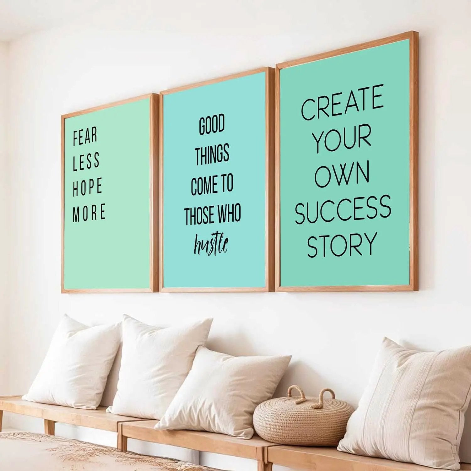 Motivational Wall Art Paintings for Living Room - Wall Poster With frames by Kotart store