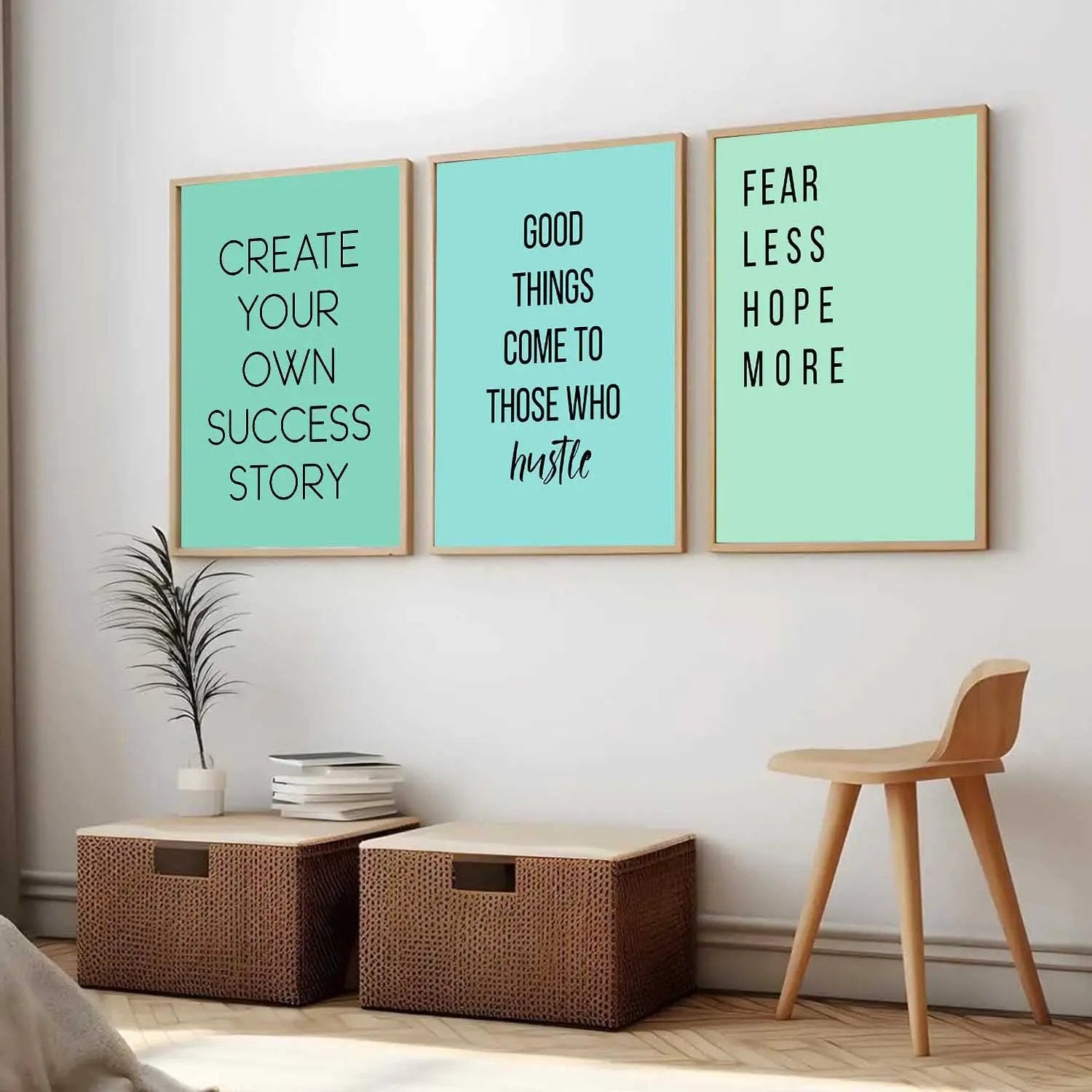 Motivational Wall Art Paintings for Living Room - Wall Poster With frames by Kotart store