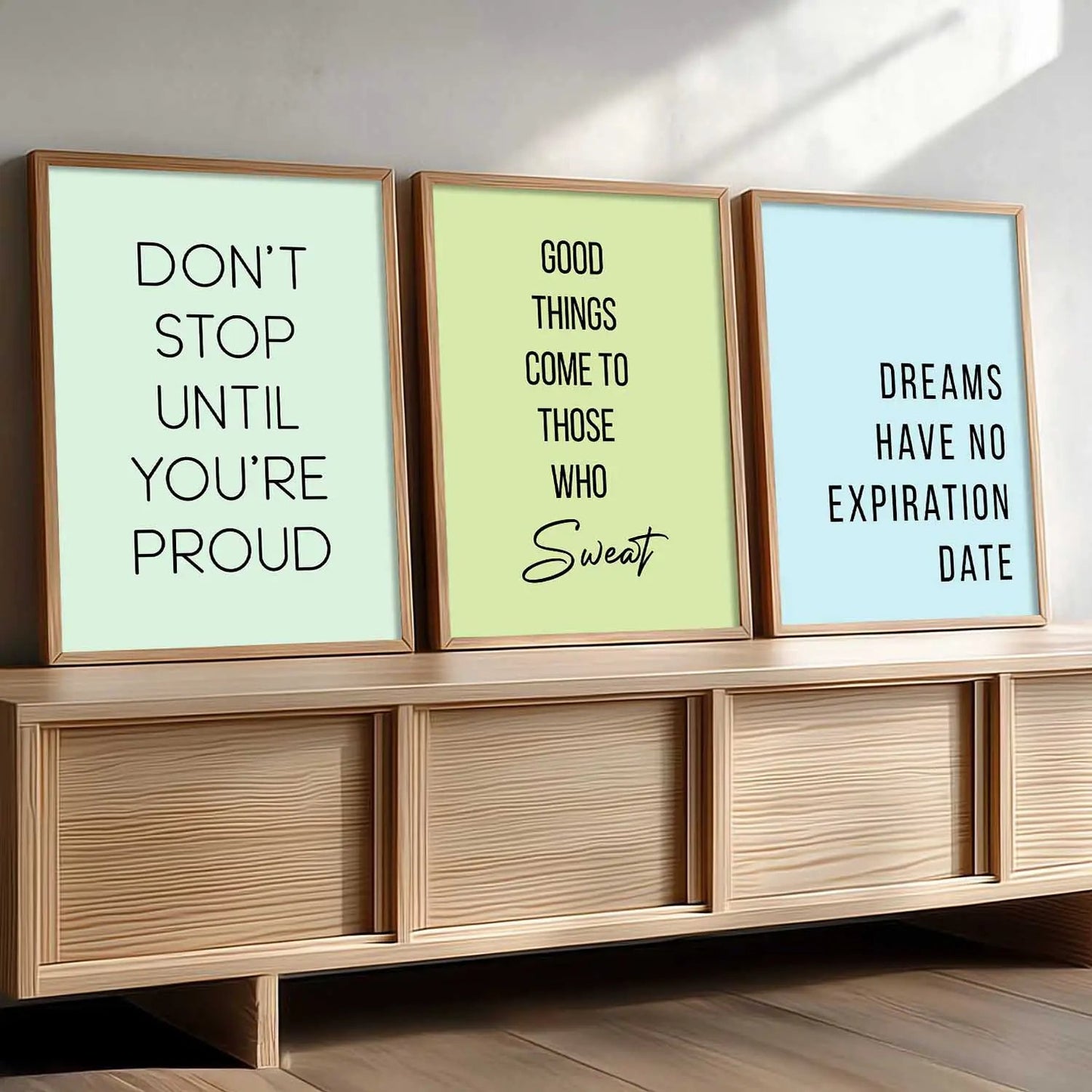 Motivational Wall Art Paintings for Living Room - Wall Poster With frames by Kotart store