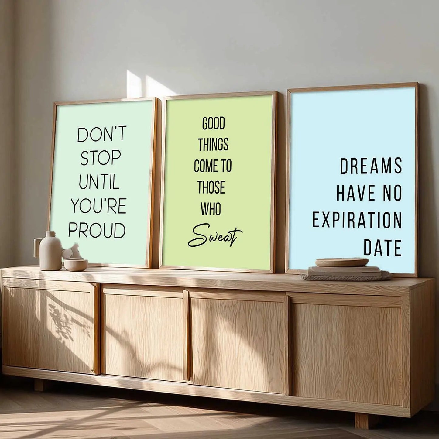Motivational Wall Art Paintings for Living Room - Wall Poster With frames by Kotart store