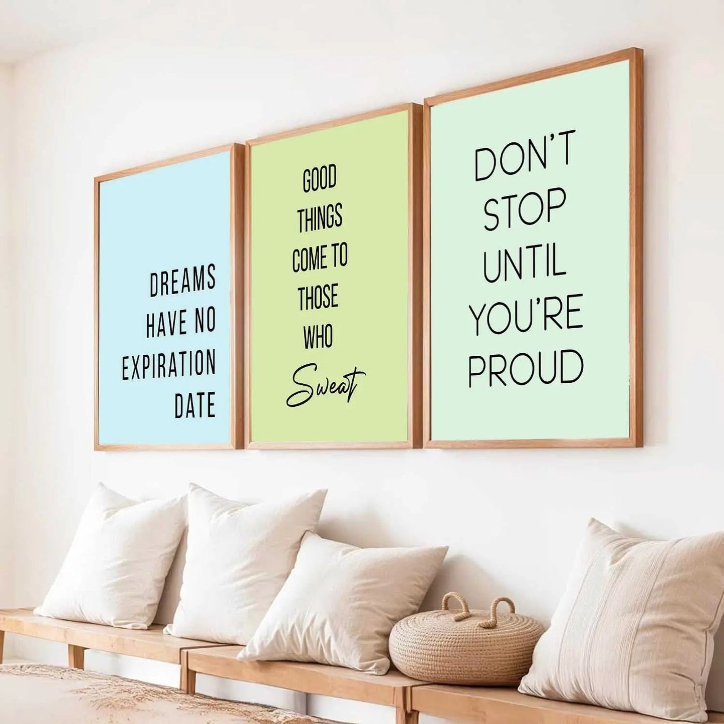 Motivational Wall Art Paintings for Living Room - Wall Poster With frames by Kotart store