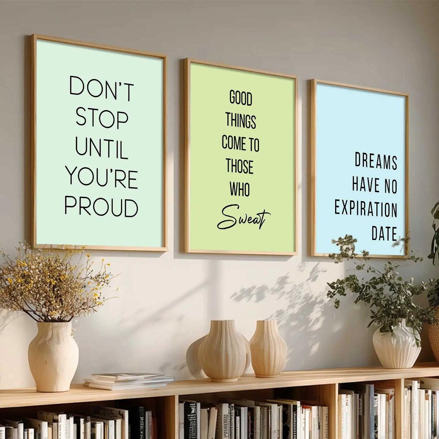 Motivational Wall Art Paintings for Living Room - Wall Poster With frames by Kotart store