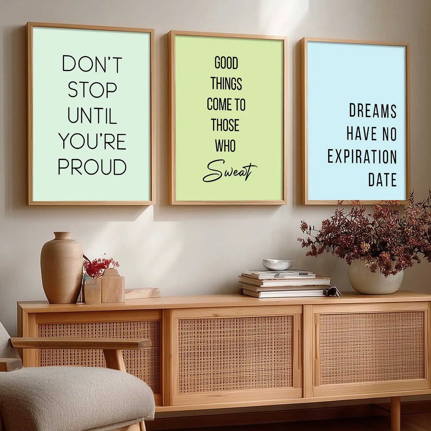 Motivational Wall Art Paintings for Living Room - Wall Poster With frames by Kotart store