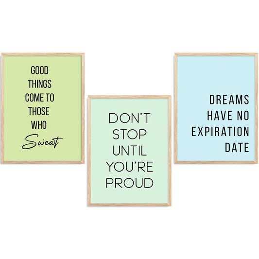 Motivational  Wall  Art  Paintings for Living Room - Wall Poster With frames