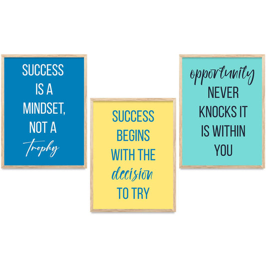 Motivational   Wall  Art  Paintings for Living Room - Wall Poster With frames