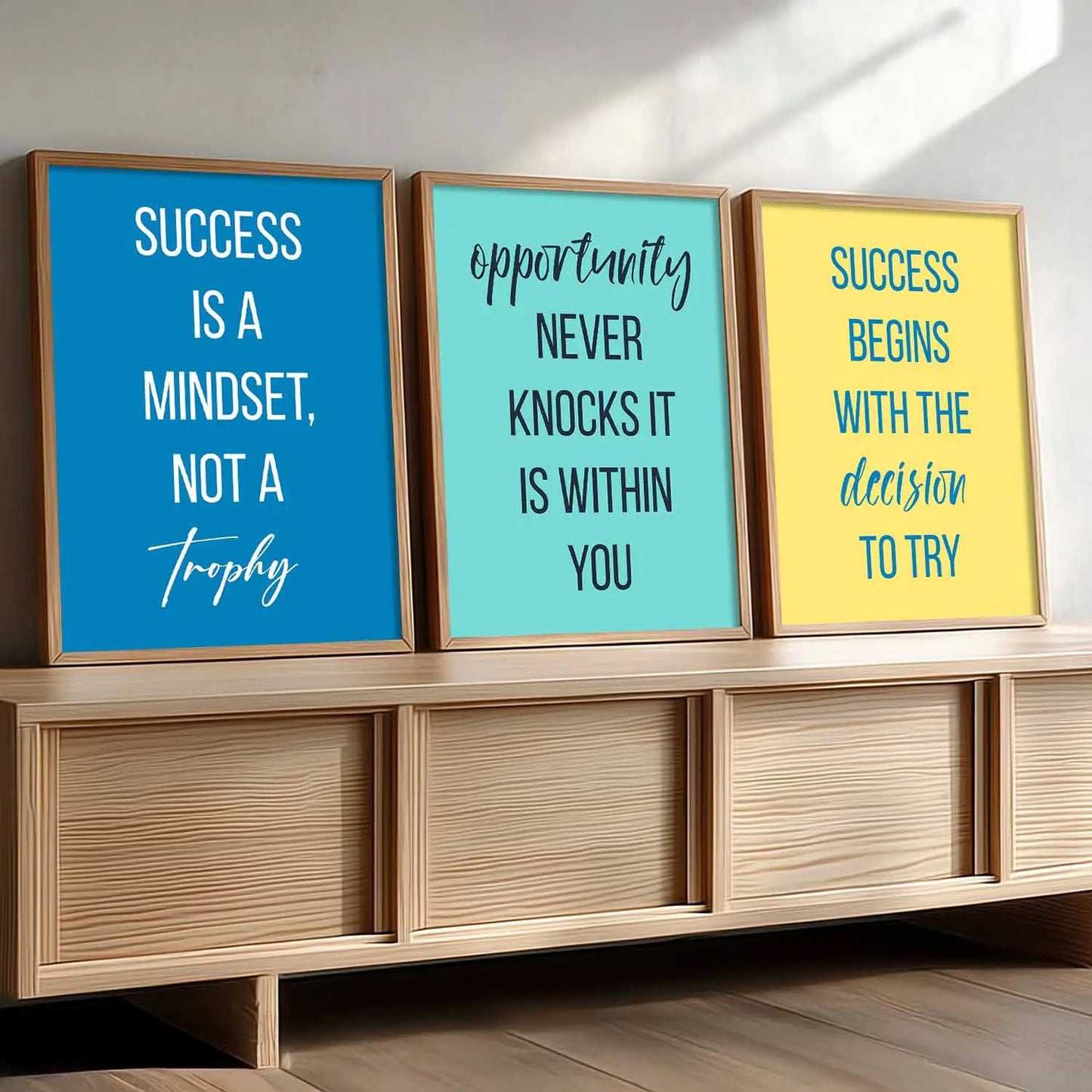 Motivational Wall Art Paintings for Living Room - Wall Poster With frames by Kotart store