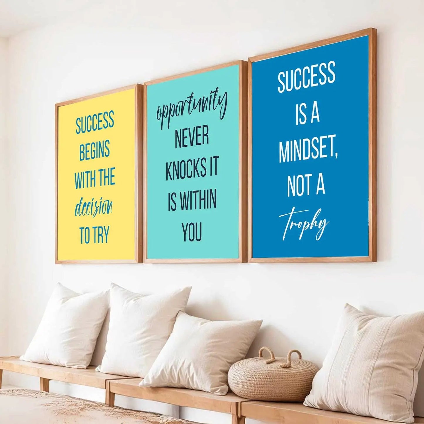 Motivational Wall Art Paintings for Living Room - Wall Poster With frames by Kotart store
