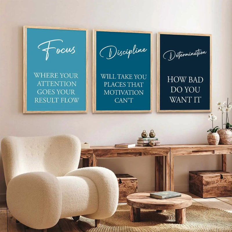 Motivational Wall Art Paintings for Living Room - Wall Poster With frames by Kotart store