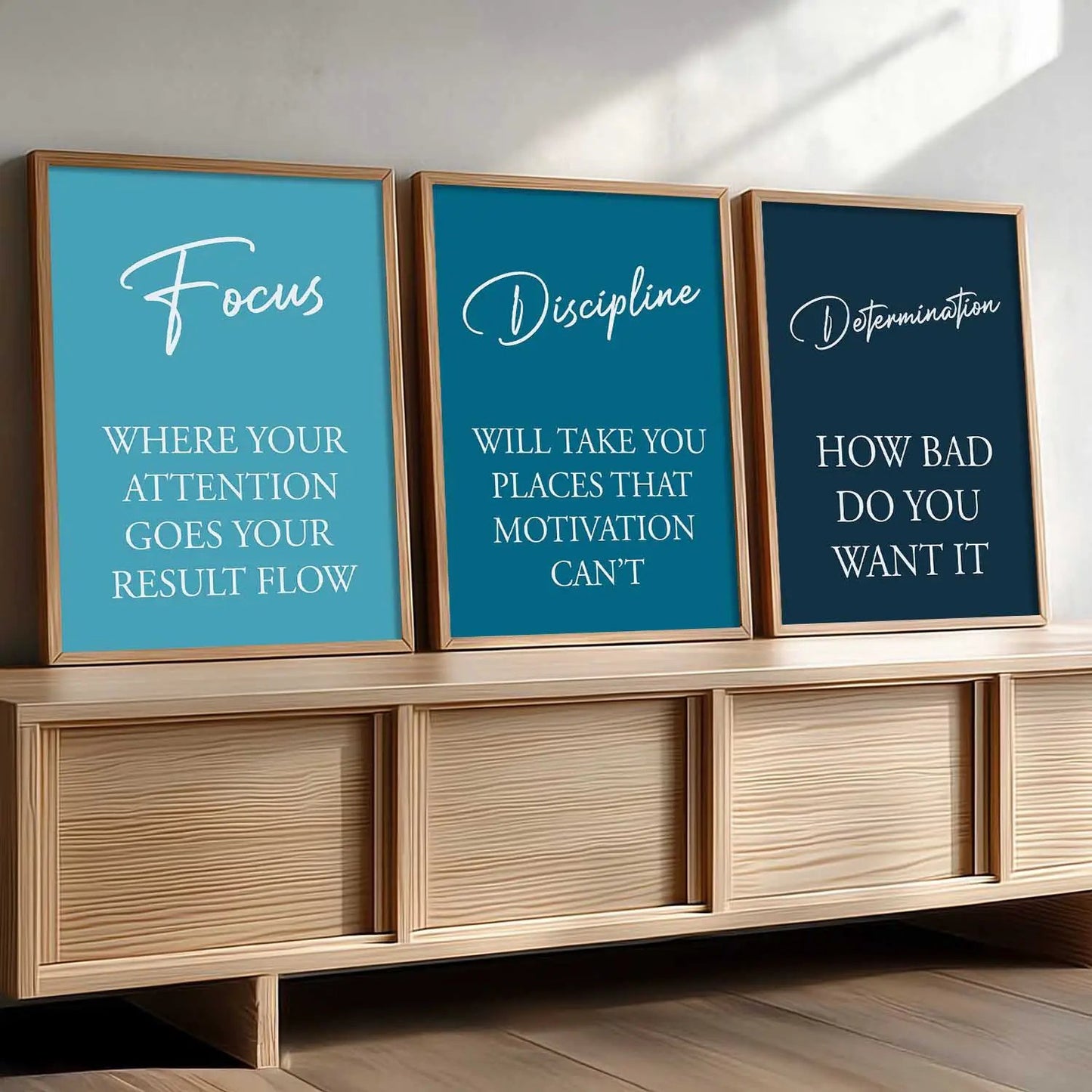 Motivational Wall Art Paintings for Living Room - Wall Poster With frames by Kotart store