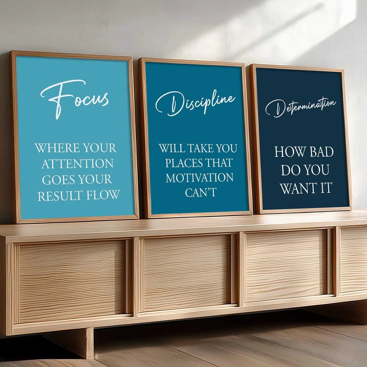 Motivational Wall Art Paintings for Living Room - Wall Poster With frames by Kotart store