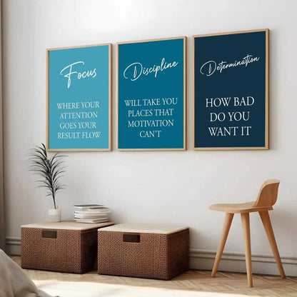 Motivational Wall Art Paintings for Living Room - Wall Poster With frames by Kotart store