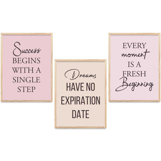 Motivational   Wall Art Paintings for Living Room - Wall Poster With frames