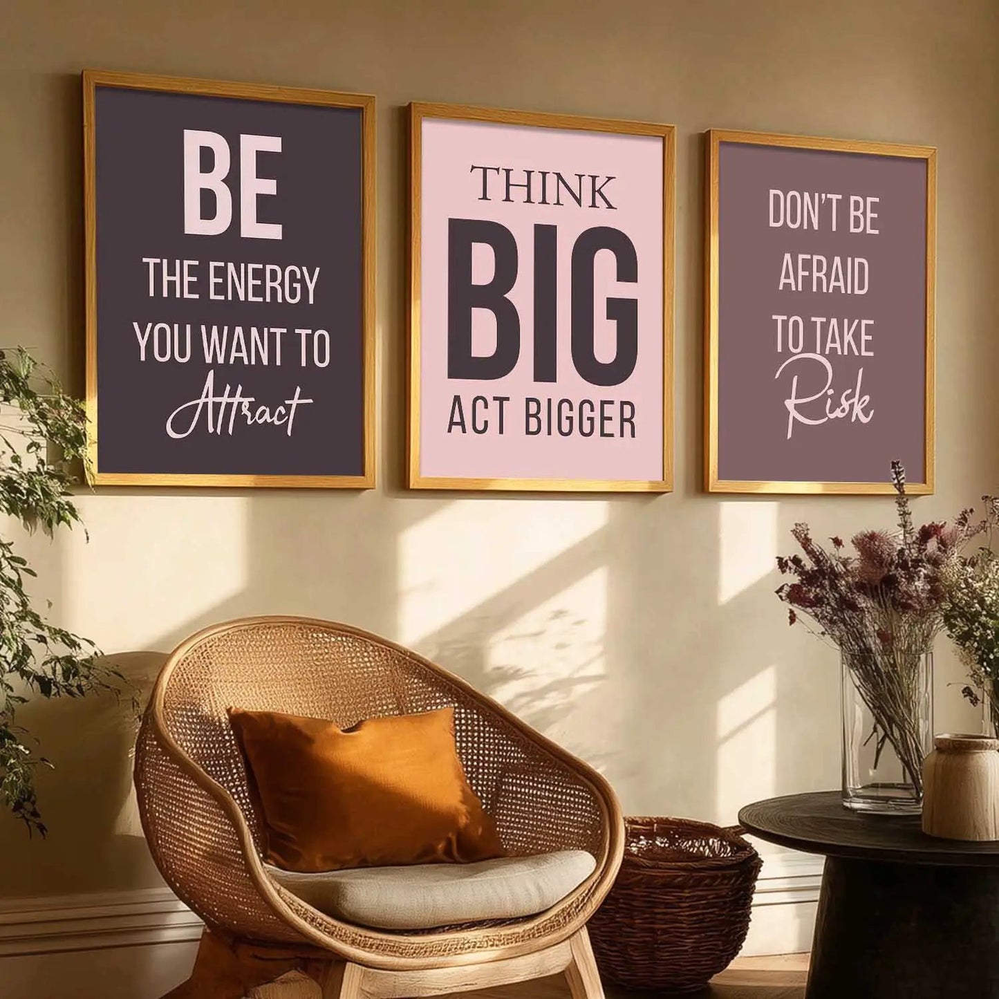Motivational Wall Art Paintings for Living Room - Wall Poster With frames by Kotart store