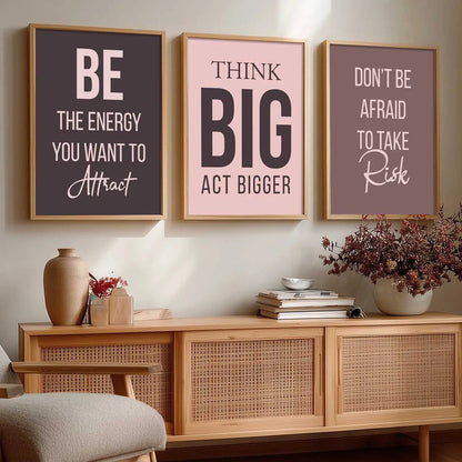 Motivational Wall Art Paintings for Living Room - Wall Poster With frames by Kotart store