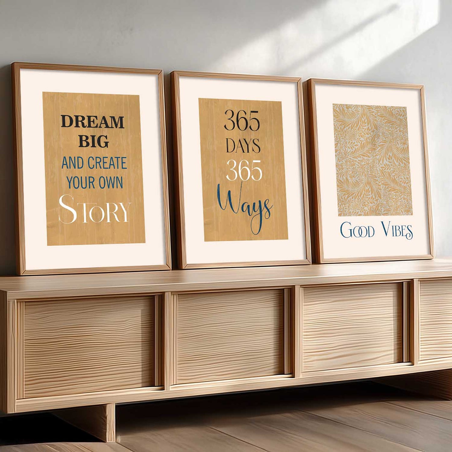 Quote  Wall Art  Paintings for Living Room - Wall Poster With frames