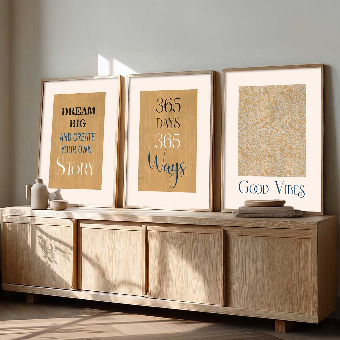 Quote  Wall Art  Paintings for Living Room - Wall Poster With frames