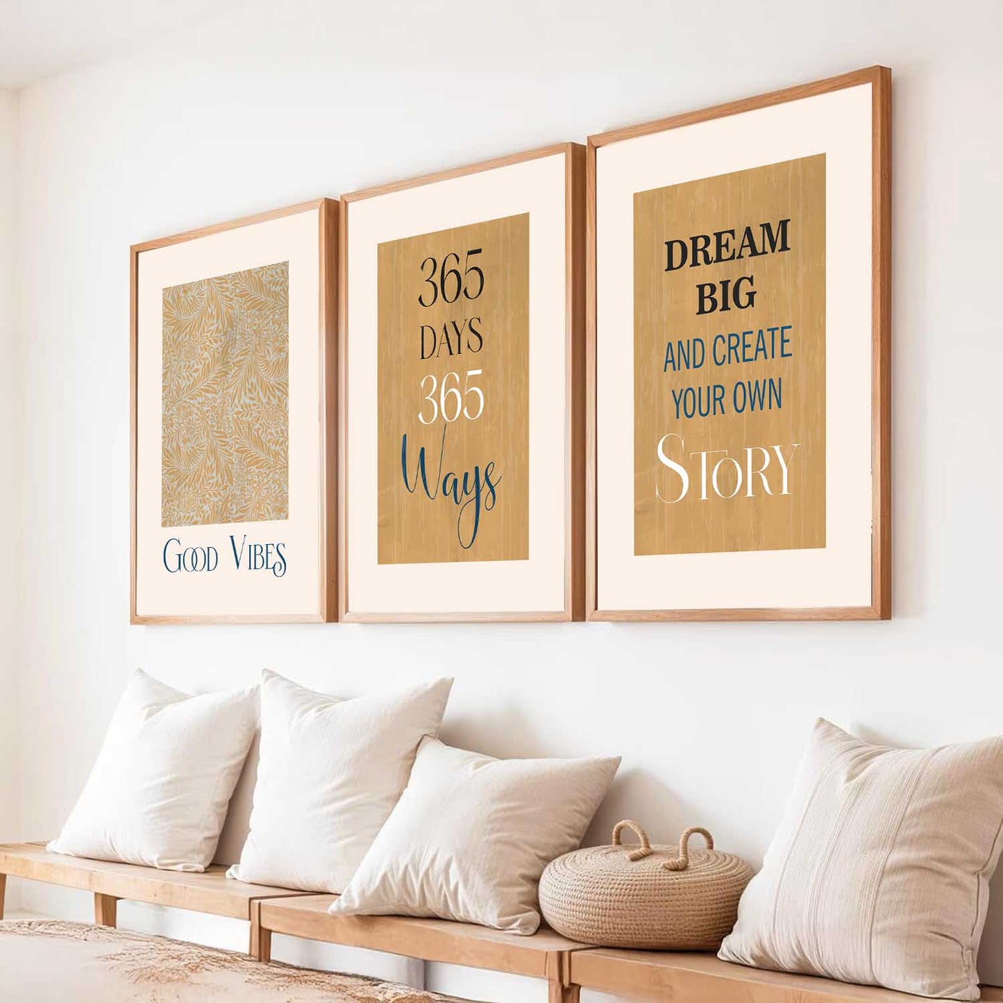 Quote  Wall Art  Paintings for Living Room - Wall Poster With frames