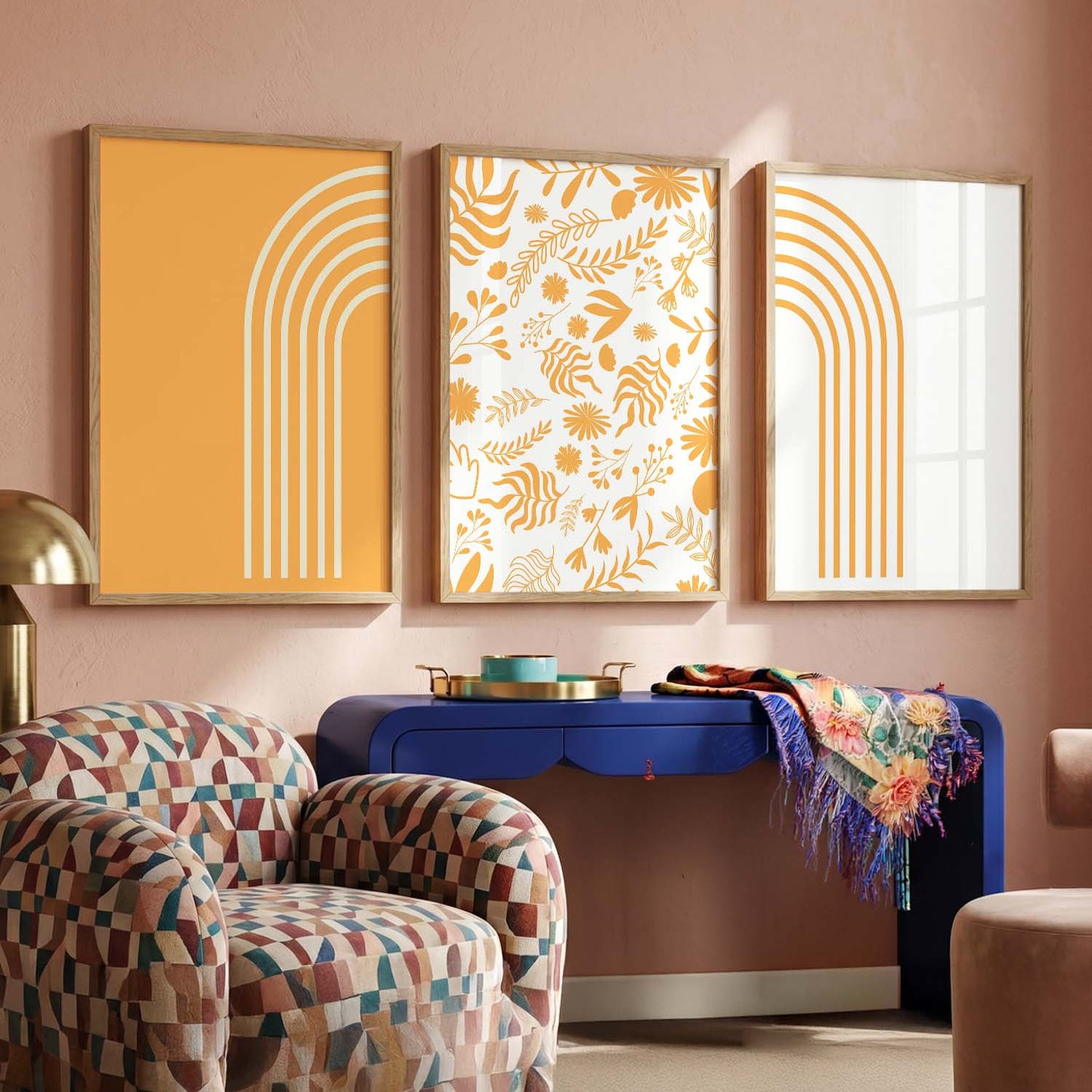 Contemporary Minimalistic Combos - Wall Art for Modern Interiors