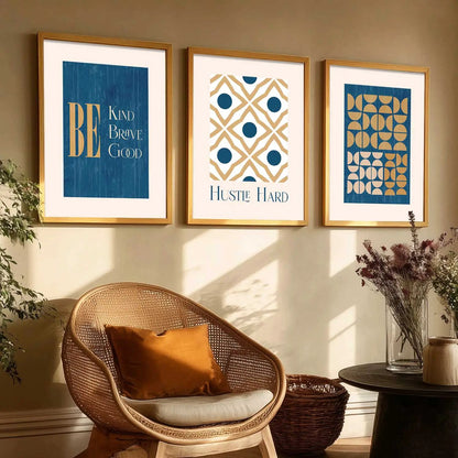 Quote Wall Art Paintings for Living Room - Wall Poster With frames by Kotart store