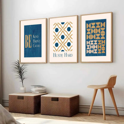 Quote Wall Art Paintings for Living Room - Wall Poster With frames by Kotart store