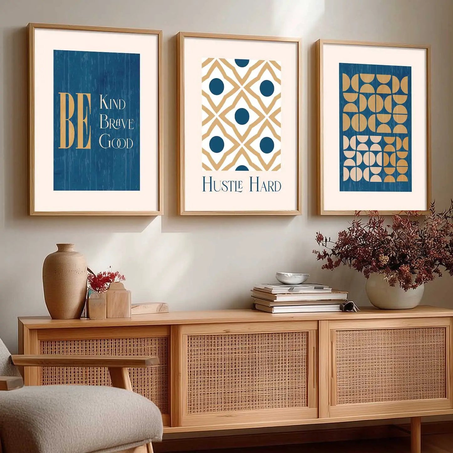 Quote Wall Art Paintings for Living Room - Wall Poster With frames by Kotart store