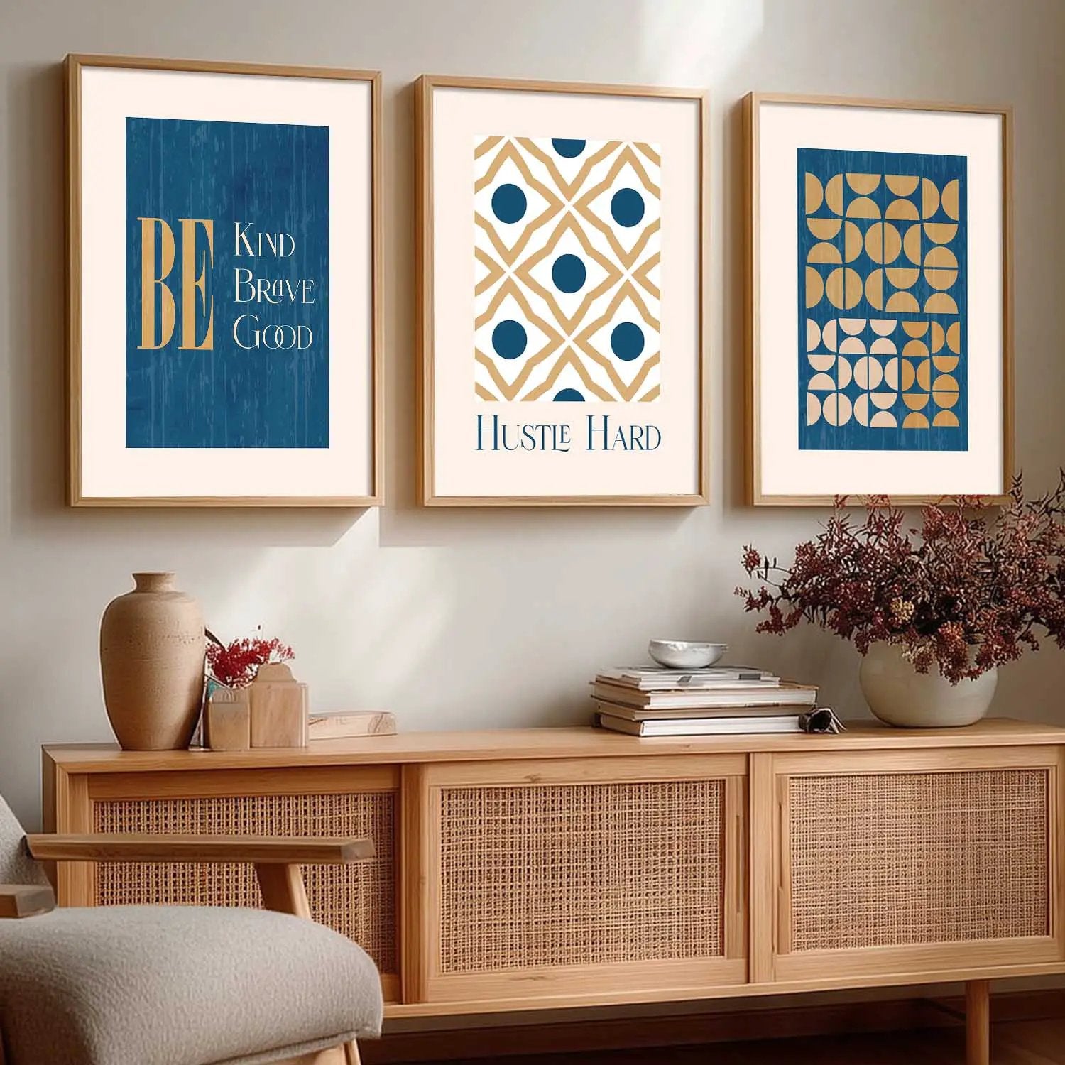 Quote Wall Art Paintings for Living Room - Wall Poster With frames by Kotart store