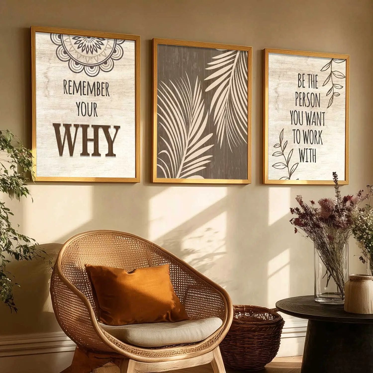 Motivational Wall Art Paintings for Living Room - Wall Poster With frames by Kotart store