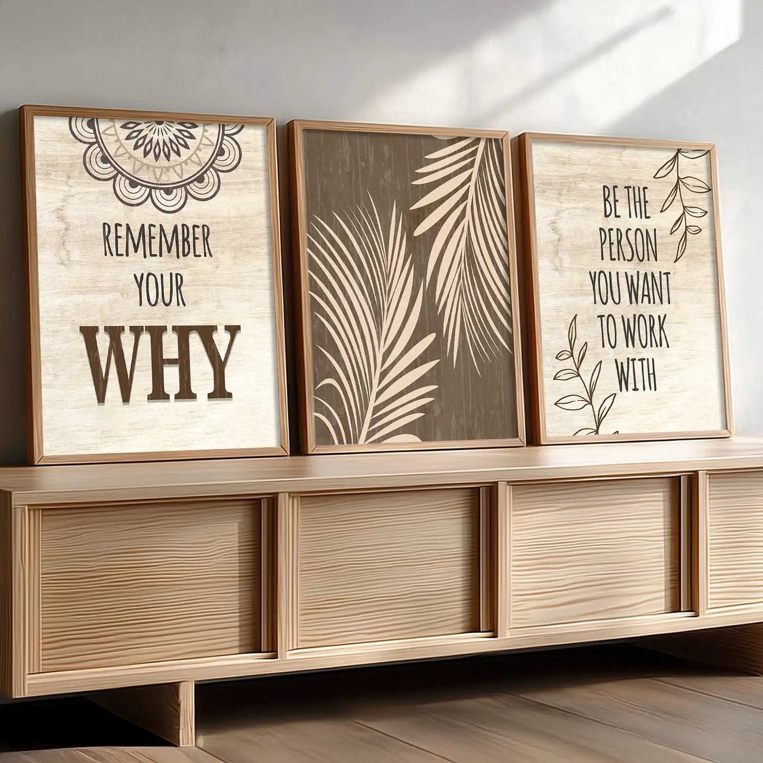 Motivational Wall Art Paintings for Living Room - Wall Poster With frames by Kotart store