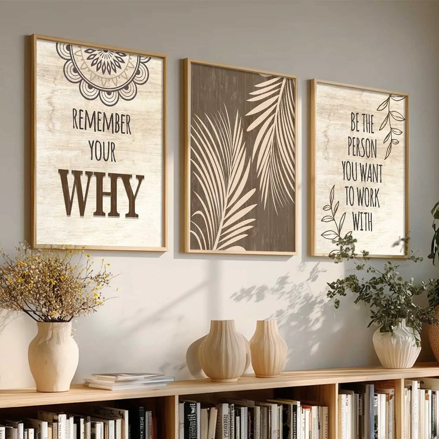 Motivational Wall Art Paintings for Living Room - Wall Poster With frames by Kotart store