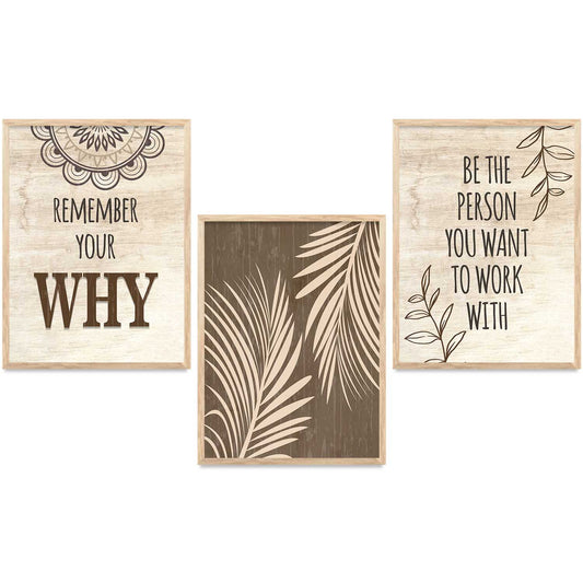 Motivational  Wall Art Paintings for Living Room - Wall Poster With frames