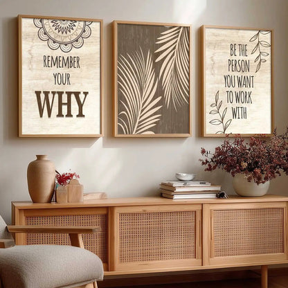 Motivational Wall Art Paintings for Living Room - Wall Poster With frames by Kotart store