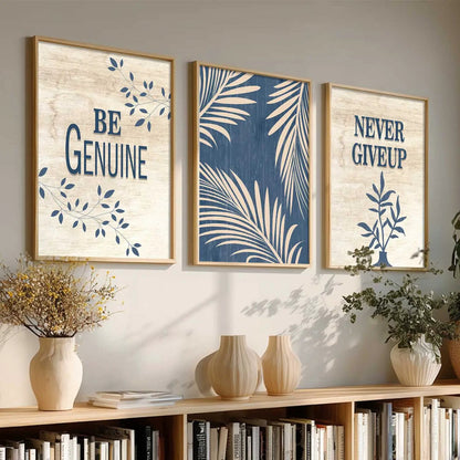 Quote Wall Art Paintings for Living Room - Wall Poster With frames by Kotart store