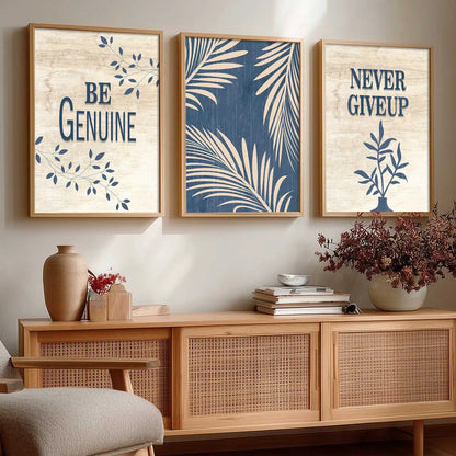 Quote Wall Art Paintings for Living Room - Wall Poster With frames by Kotart store