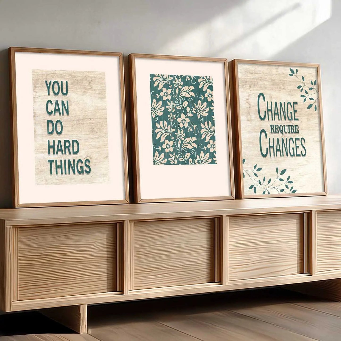 Quote Wall Art Paintings for Living Room - Wall Poster With frames by Kotart store