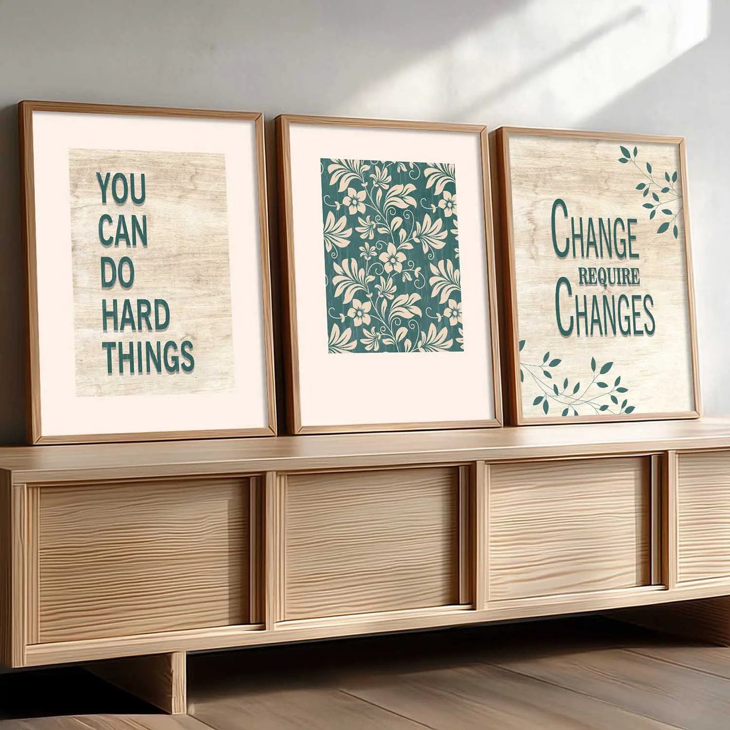 Quote Wall Art Paintings for Living Room - Wall Poster With frames by Kotart store