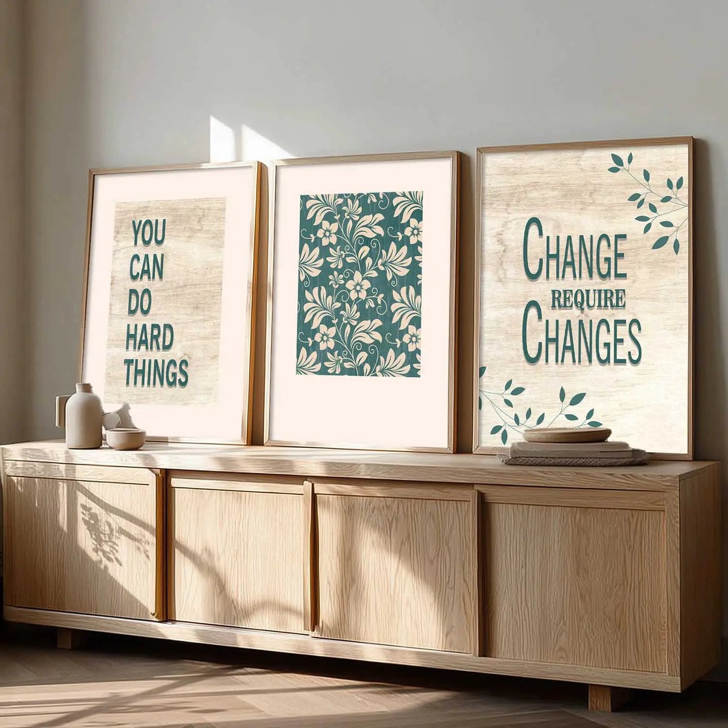 Quote Wall Art Paintings for Living Room - Wall Poster With frames by Kotart store