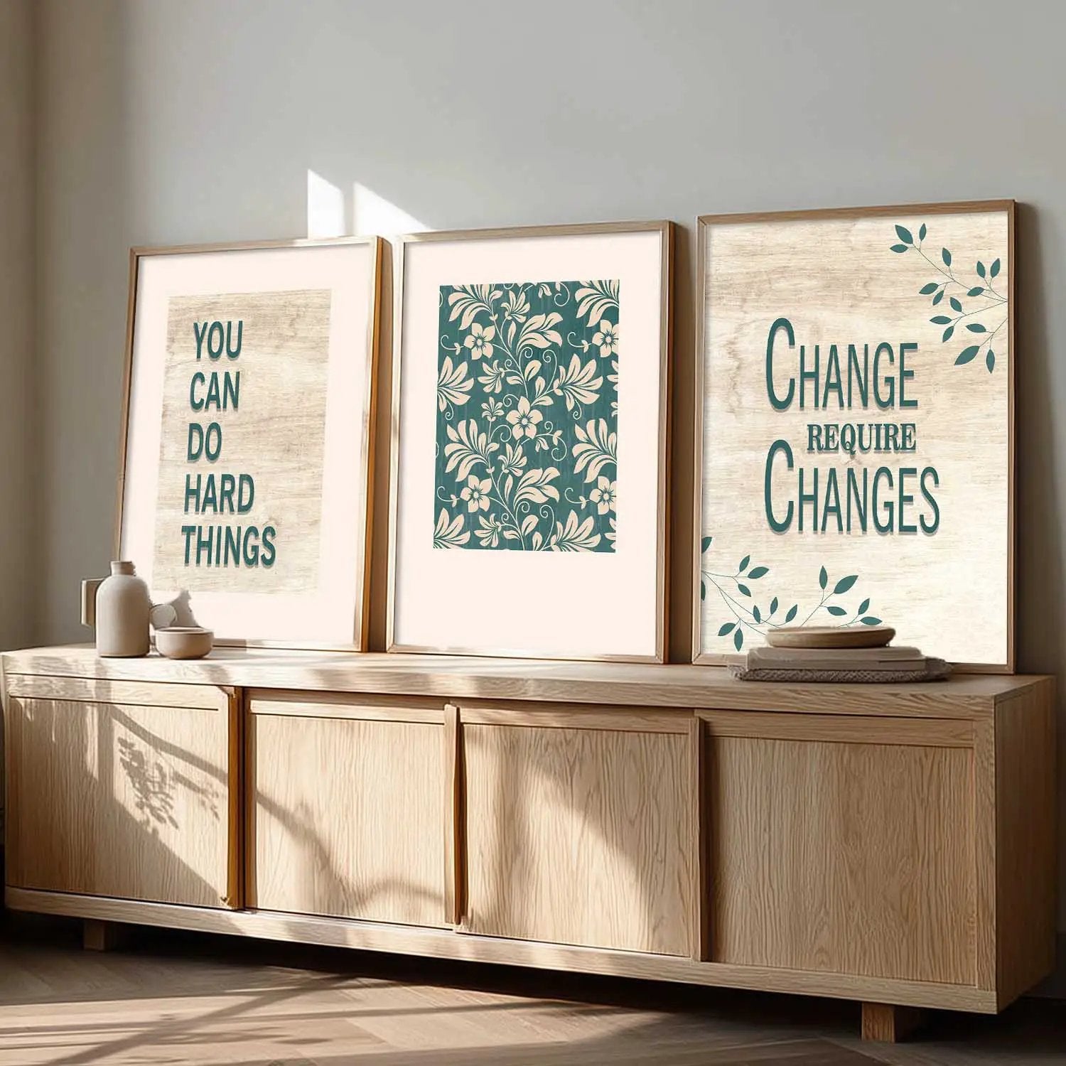 Quote Wall Art Paintings for Living Room - Wall Poster With frames by Kotart store