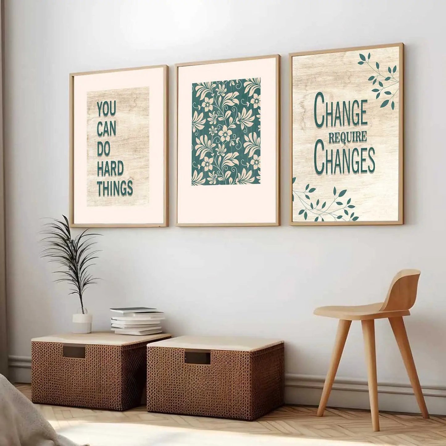 Quote Wall Art Paintings for Living Room - Wall Poster With frames by Kotart store