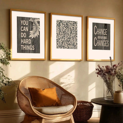 Motivational Wall Art Paintings for Living Room - Wall Poster With frames by Kotart store