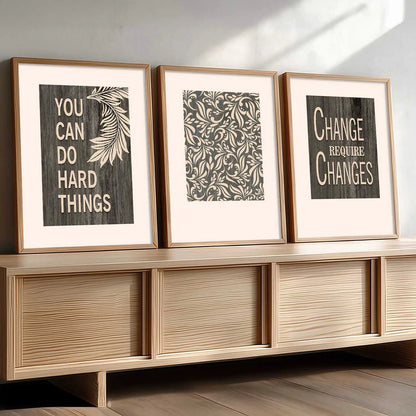 Motivational Wall Art Paintings for Living Room - Wall Poster With frames by Kotart store
