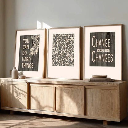 Motivational Wall Art Paintings for Living Room - Wall Poster With frames by Kotart store