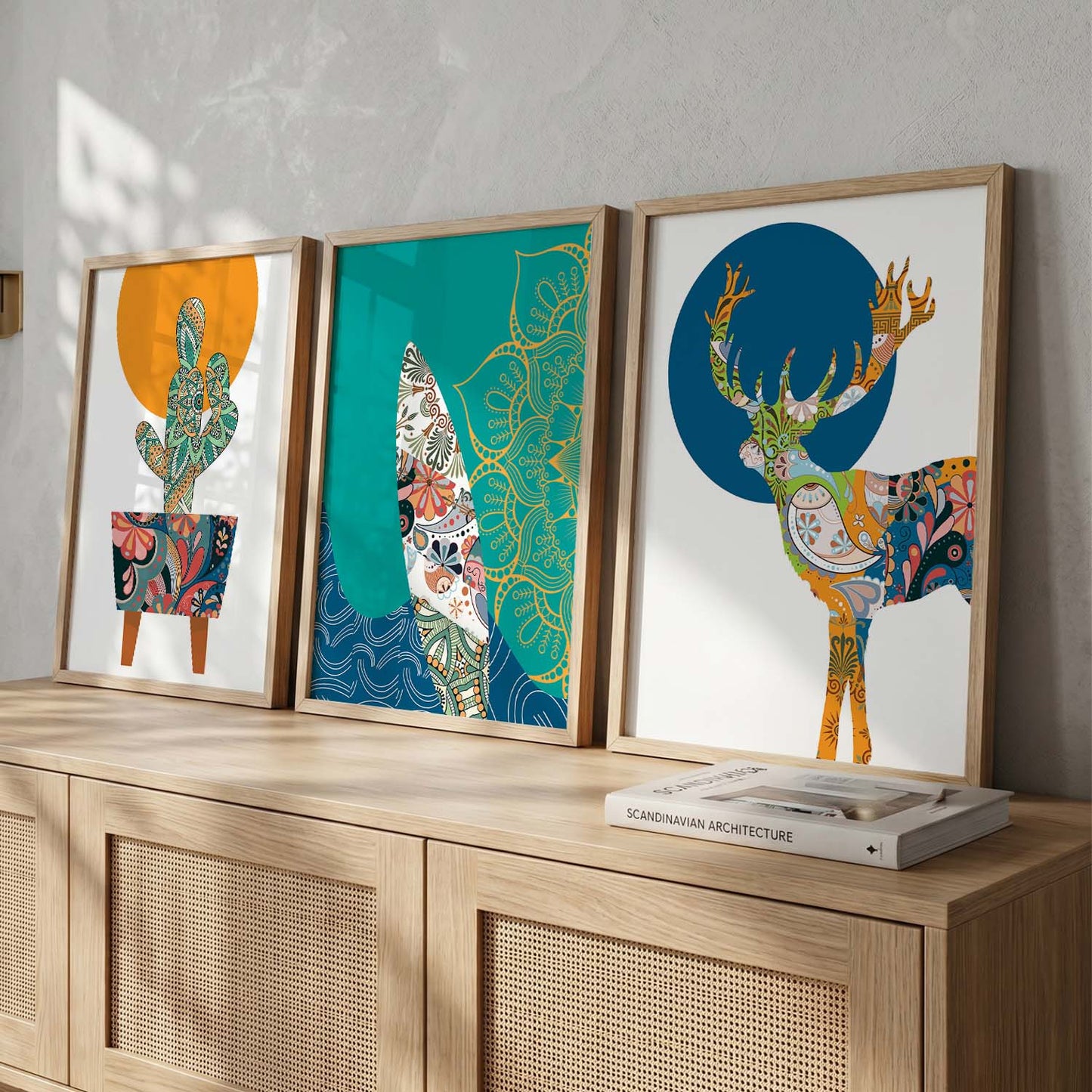Contemporary Minimalistic Combos - Wall Art for Modern Interiors