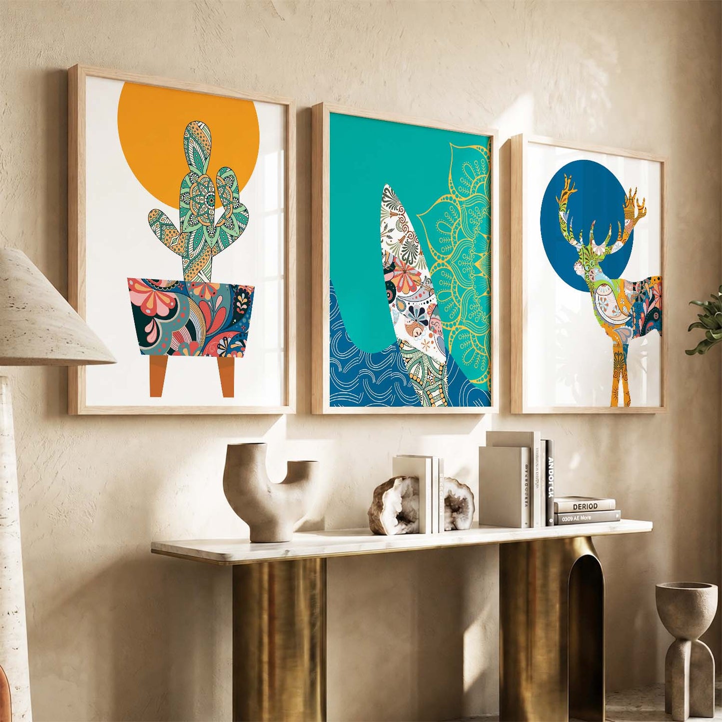 Contemporary Minimalistic Combos - Wall Art for Modern Interiors