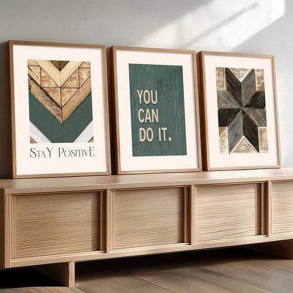 Quote Wall Art Paintings for Living Room - Wall Poster With frames by Kotart store
