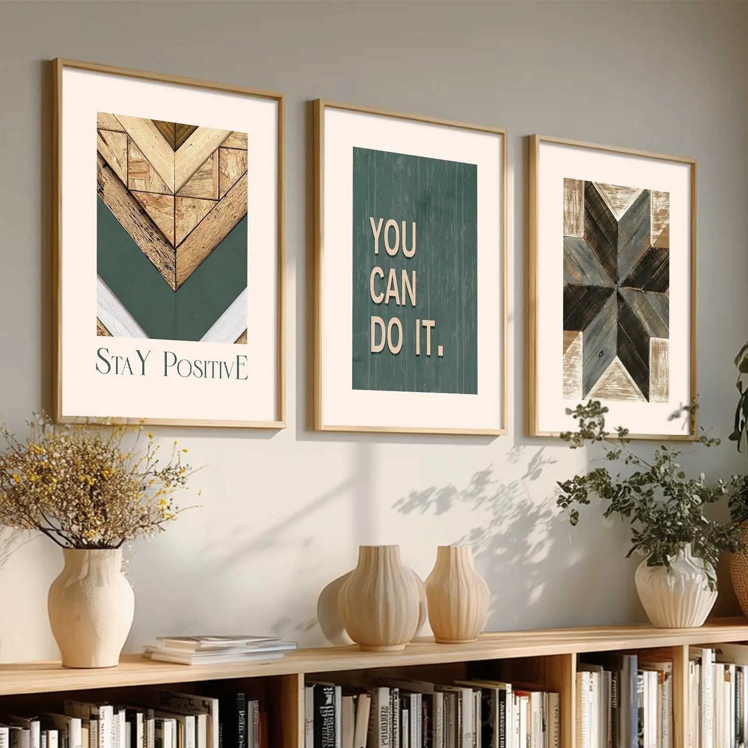 Quote Wall Art Paintings for Living Room - Wall Poster With frames by Kotart store