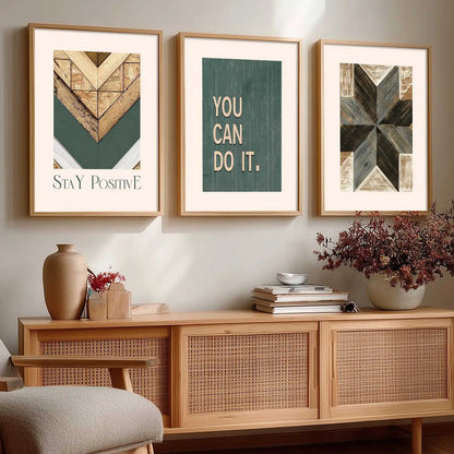 Quote Wall Art Paintings for Living Room - Wall Poster With frames by Kotart store