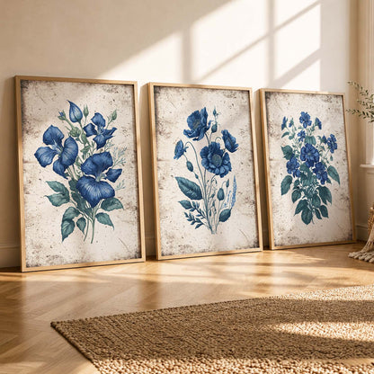 Floral  Wall Art Paintings for Living Room - Wall Poster With frames