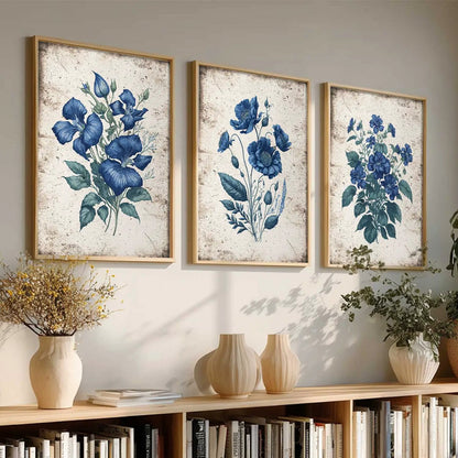 Floral  Wall Art Paintings for Living Room - Wall Poster With frames