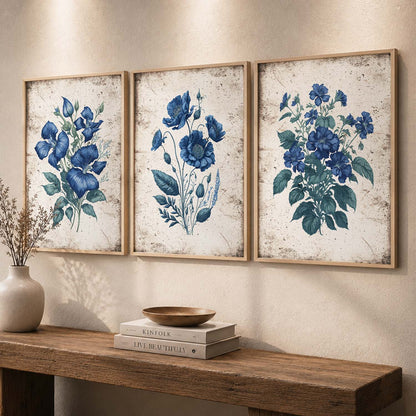 Floral  Wall Art Paintings for Living Room - Wall Poster With frames
