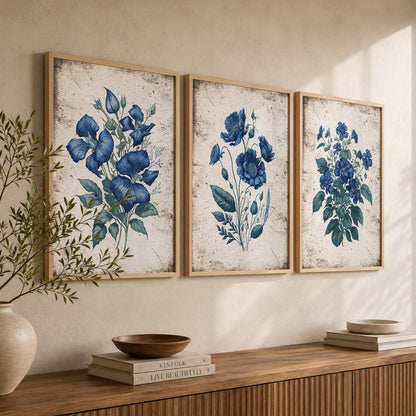 Floral  Wall Art Paintings for Living Room - Wall Poster With frames